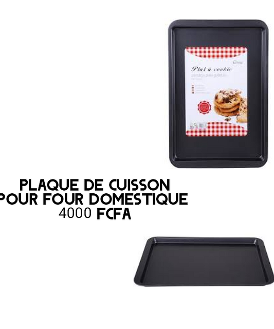 Plaque de cuisson antiadhésive 37×25 cm