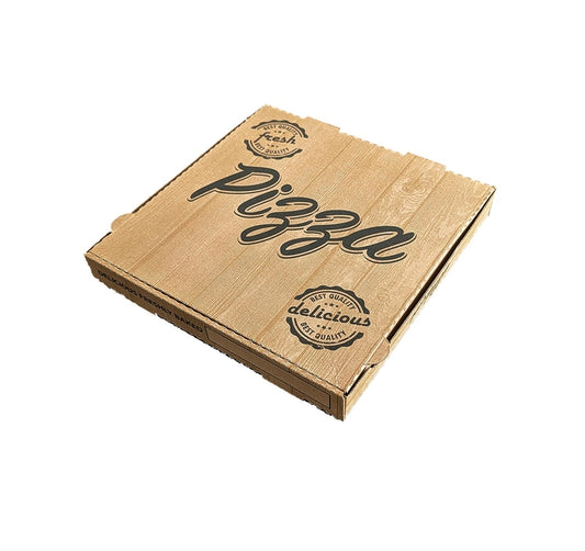 Boite a pizza 26×26 kraft, 100 pcs