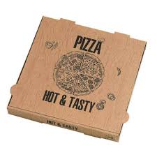 Boite a pizza 26×26 kraft, 100 pcs