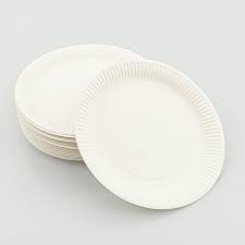 Assiette en carton jetable , 100 pcs